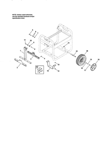 Part Location Diagram of 312000GS Briggs and Stratton Handle Grip